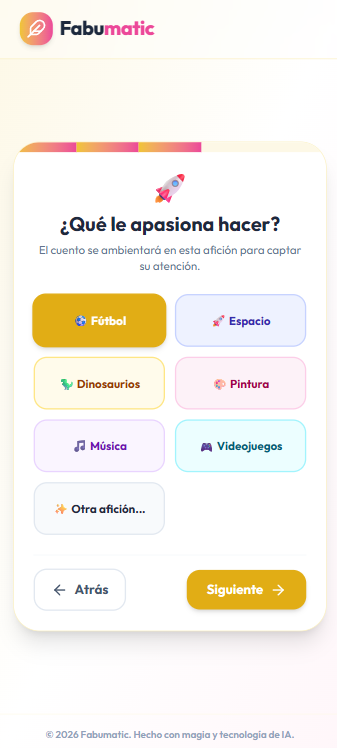 Selección de pasatiempos